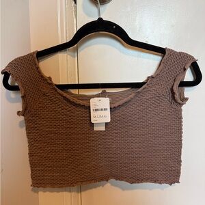 Free People Seamless Crop Top